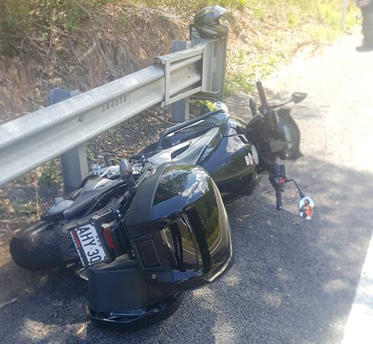 Melting tar claims first crash victim Mt Glorious weekend severe Light roads could fix melting tar Los Angelese