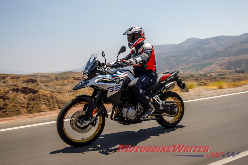 2018 BMW F 750 GS and F 850 GS midsize
