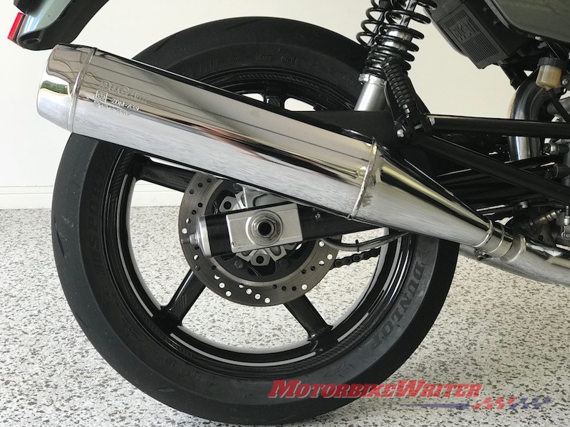 Blackstone TEK Black Diamond carbon fibre wheels for Ducati GT1000 project