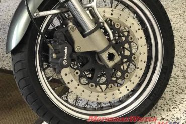 Blackstone TEK Black Diamond carbon fibre wheels for Ducati GT1000 project spokes
