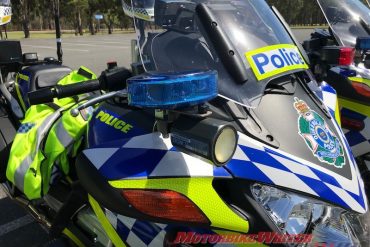 DayGlo Queensland Police path car