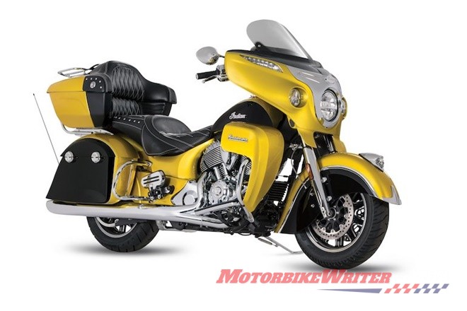 Indian Roadmaster candy colour
