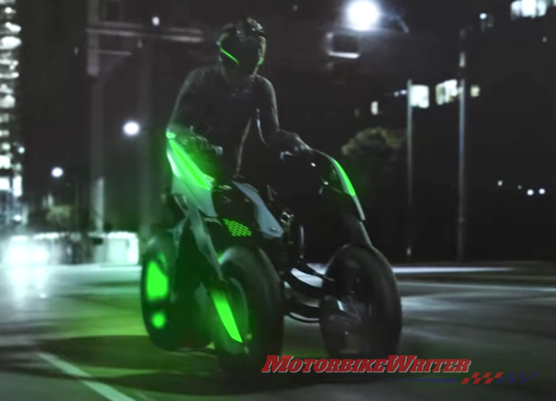 Kawasaki’s electric multi-wheel transformer