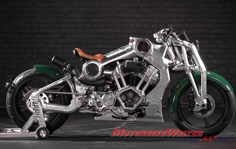 Curtiss Motorcycles Warhawk - Zeus Prototype