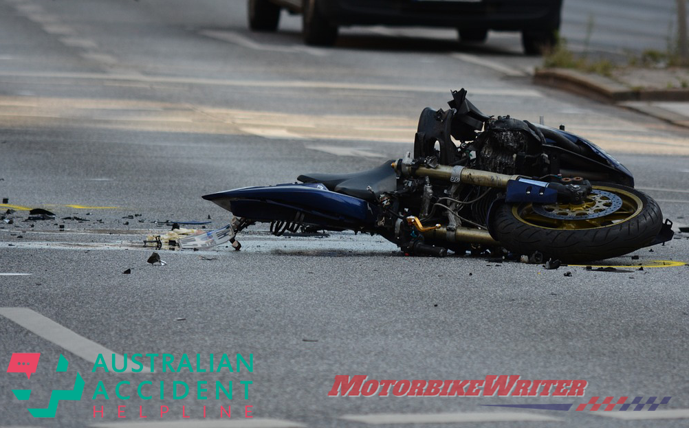 What to do if you have been involved in a motorcycle accident crash single