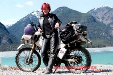 Lois Pryce female solo rider