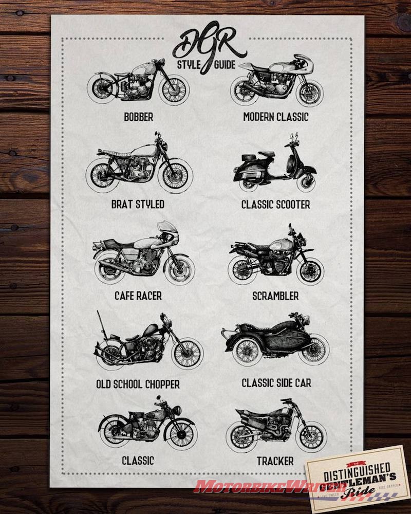 DGR Distinguished Gentleman's Ride style guide symphony