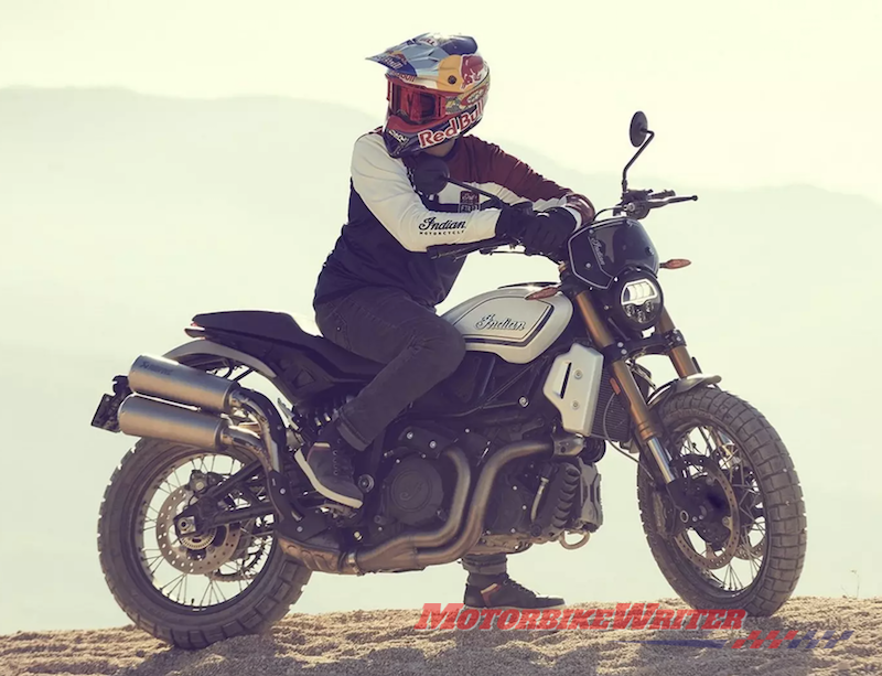 Indian FTR 1200 adds accessories