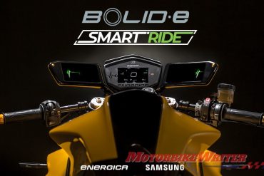 Energica Bolid-E Samsung replace mirrors and keys
