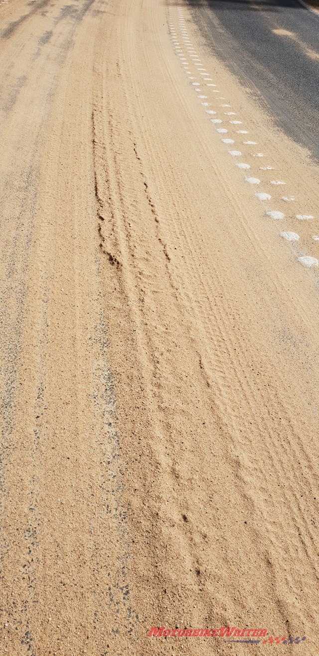 Oxley Highway sand