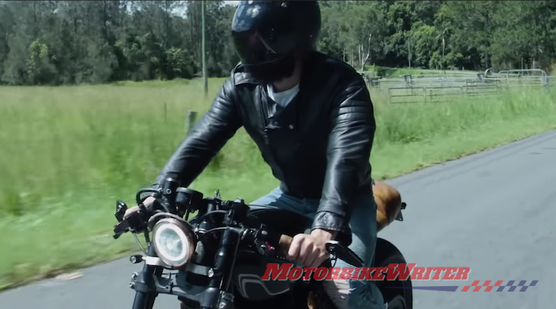 Handcrafted film about custom motorcycles