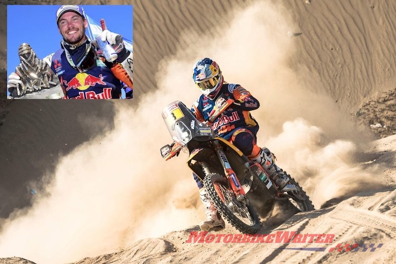 Toby Price Dakar Rally