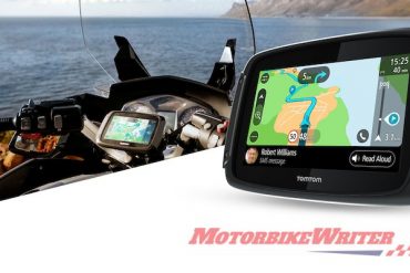 TomTom Rider 550 GPS satnav gem