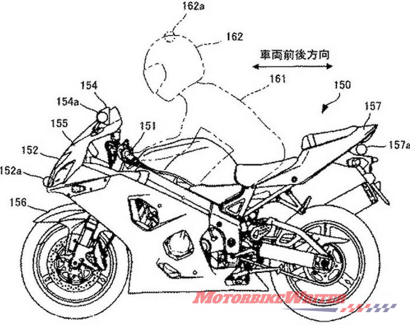 Suzuki patents radar reflector