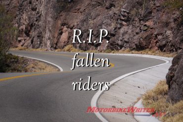 RIP fallen riders crash lone tragic
