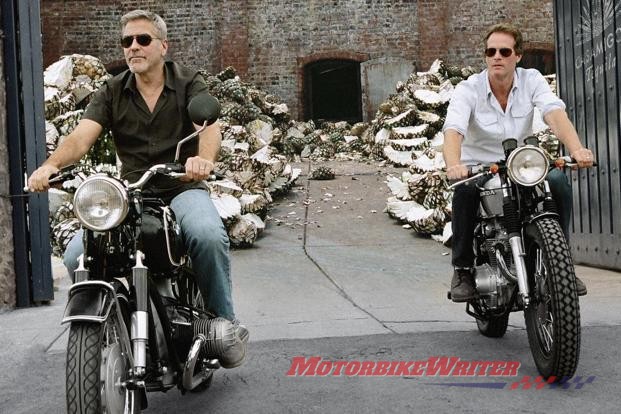 George Clooney crash accident