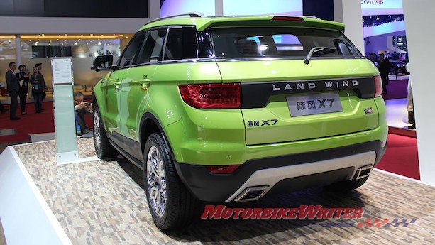 Land Wind knockoff of the land Rover Evoque