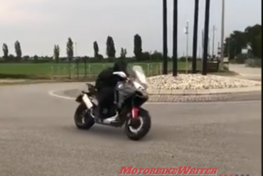 Ducati Multistrada V4 spy photo ranges
