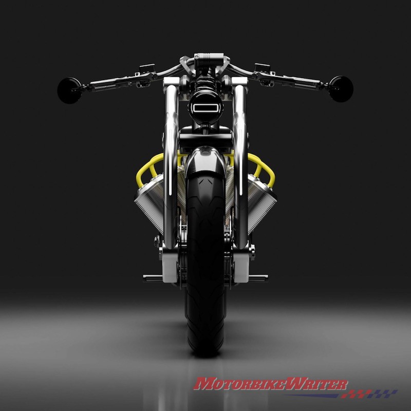 Curtiss Zeuss Hades electric motorcycle