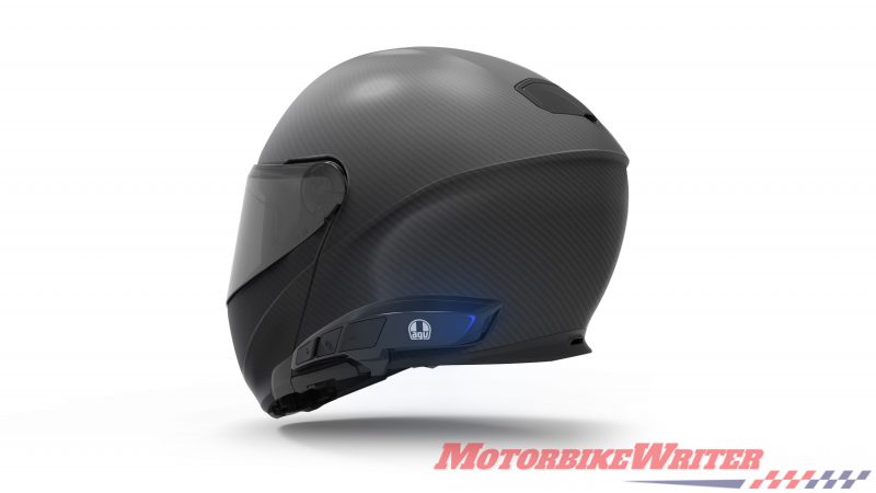Sena ARK bluetooth intercom for AGV helmets