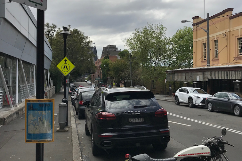 Riders claim parking fines unfair sydney