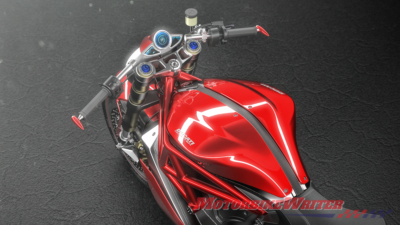 Designer suggests electric Ducati Monster