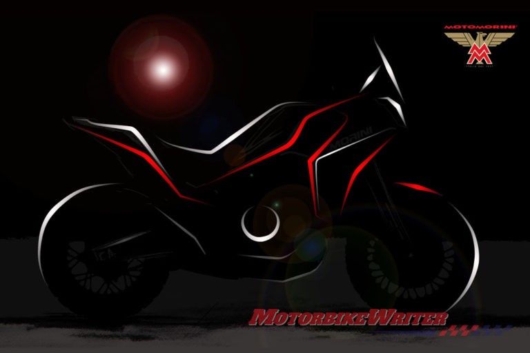 2020 Moto Morini adventure bike