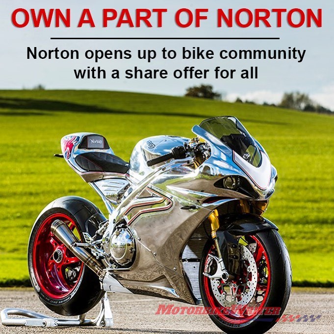 Norton adds supercharged Superlight SS investor