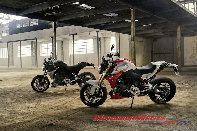 BMW F 900 R and RX