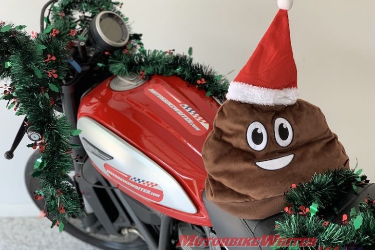 Christmas Xmas mojo Ducati Scrambler