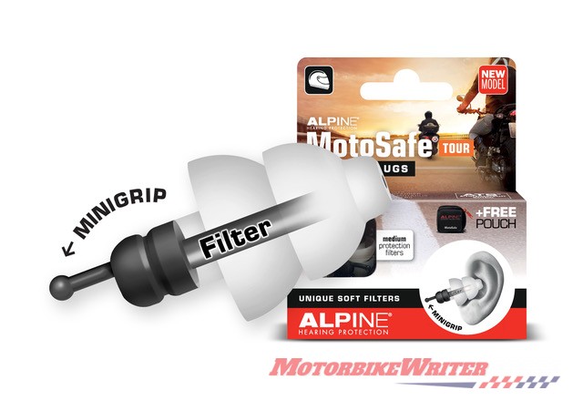 Alpine Motosafe earplugs