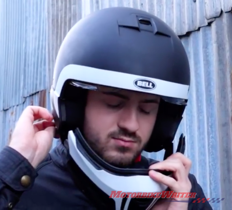 Bell Broozer convertible helmet