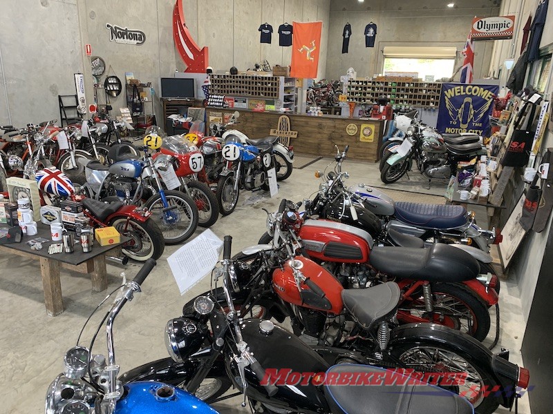 Blacktop Motorcycle Works museum