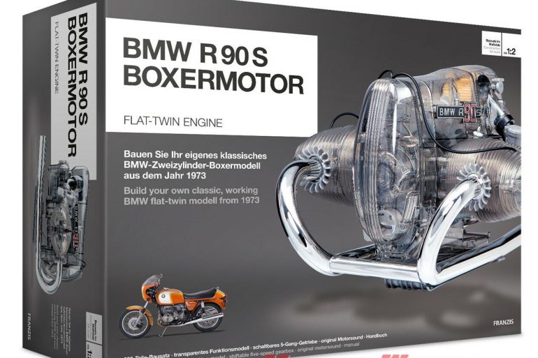 BMW R 90 S Flat twin Airhead boxer Engine scale Model