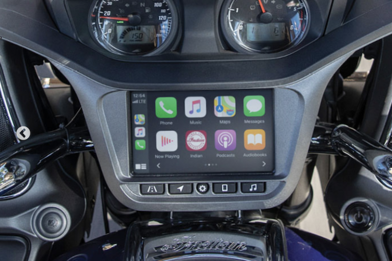 Apple CarPlay Indian motorcycle