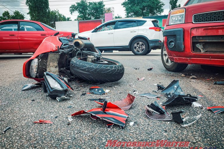 motorcycle crash accident injury