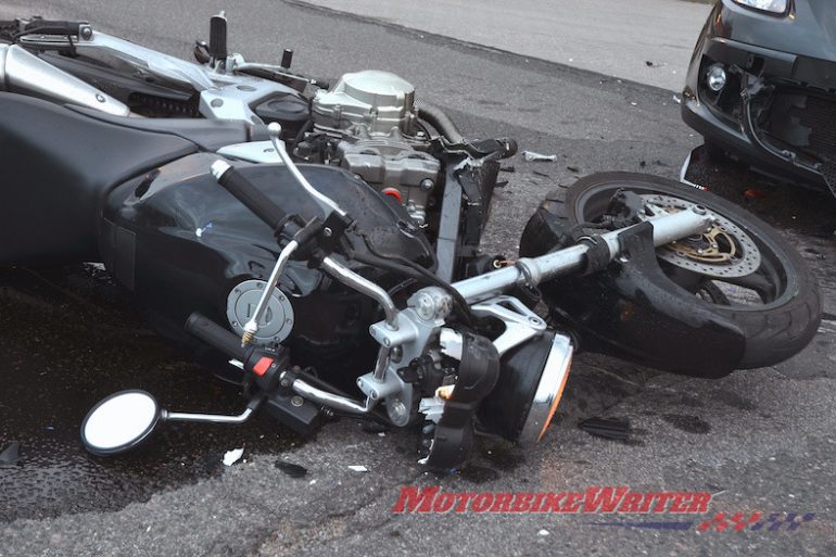 motorcycle crash accident injury