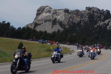 USA America Sturgis Rushmore South Dakota rally crowd