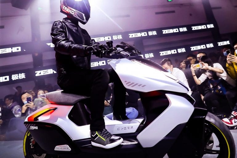 CFMoto electric Cyber scooter