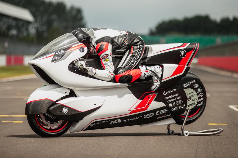 Electric Motorcycle Chases World Speed Record
