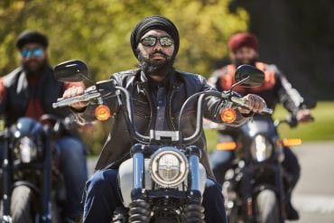 Tough Turban Sikh motorcycle helmet