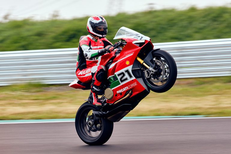 Troy Bayliss Panigale V2 20th Anniversary of his 1st Championship model