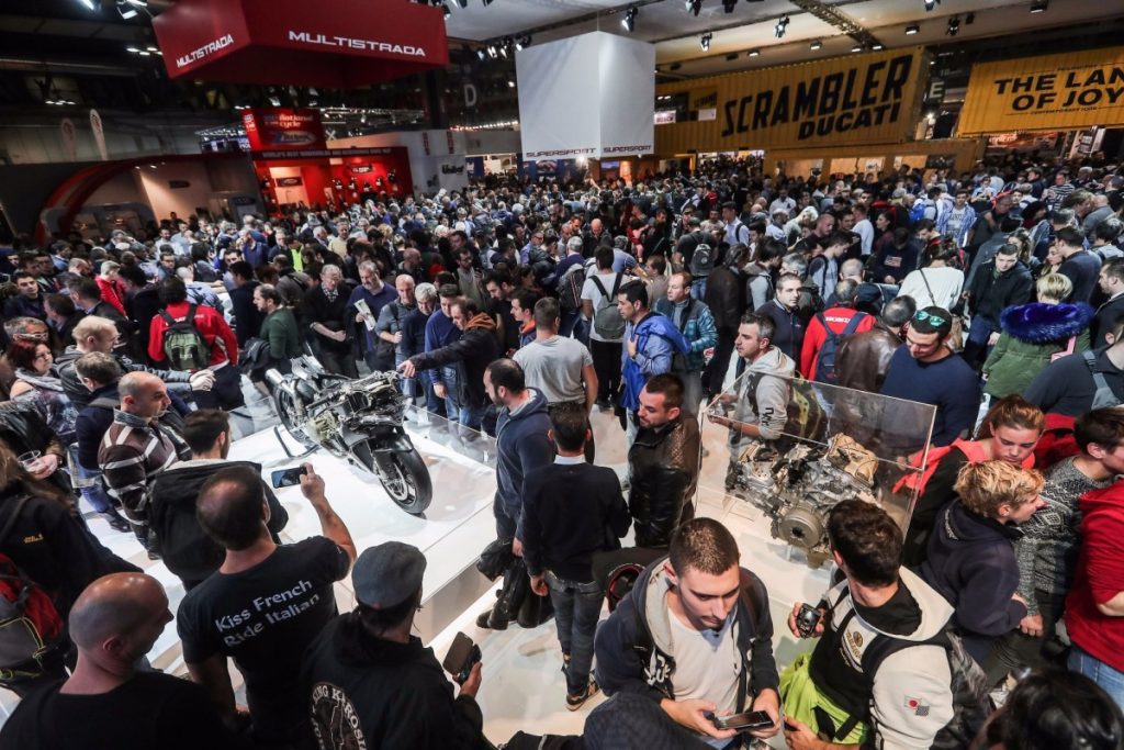 A view of the 2019 EICMA