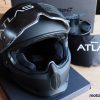 Unpacked Ruroc Atlas 4.0 helmet and box contents