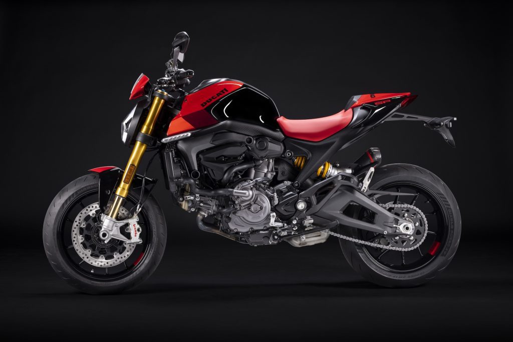 Ducati's all-new Monster SP, debuted for Episode 2 of the Ducati World Premiere. Media sourced from Ducati's relevant press release.