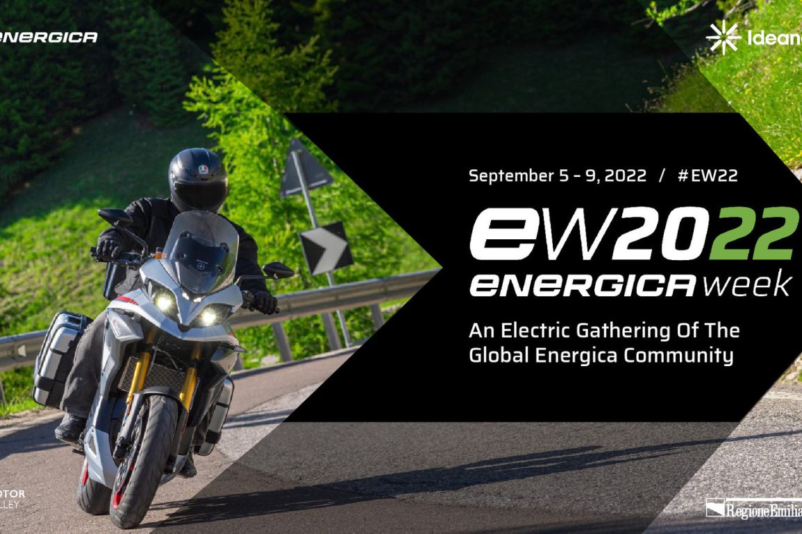 The Energica Week 2022 advert and title page. Media sourced from PRNewswire.