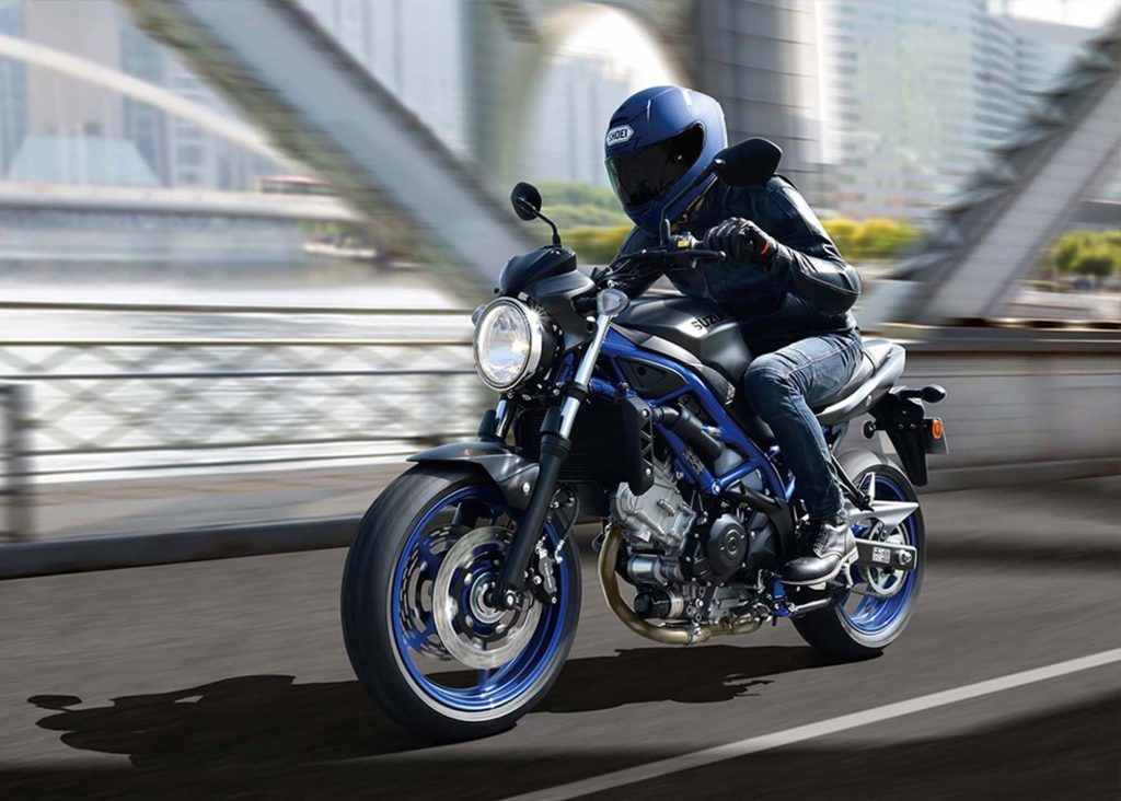 Suzuki's SV650. Media sourced from Ultimate Motorcycling.