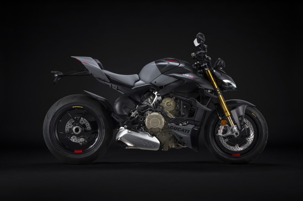 Ducati's new Streetfighter range, including the V4, V4 S, and V4 SP2. Media sourced from Ducati.
